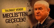 Devlet Bahçeli talimat verdi! Meclis'ten geçecek