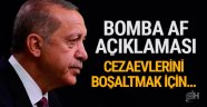 Erdoğan: Cezaevlerini boşaltmak için af çıkarılmaz