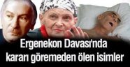 Ergenekon Davası'nda kararı göremeden ölen isimler