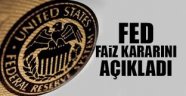 Fed'den faiz kararı