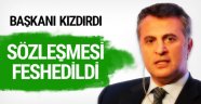 Fikret Orman'ı kızdırdı sözleşmesi feshedildi