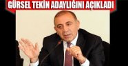 Gürsel Tekin: İstanbul Büyükşehir Belediye Başkanlığına adayım!