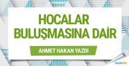 Hocalar buluşmasına dair