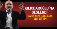 İçişleri Bakanı Soylu Kılıçdaroğlu'na ağır konuştu