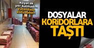 İcra dosyaları koridorlara taştı