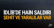 İdlib'te askeri konvoya bombalı araçla saldırı! Şehit ve yaralılar var...