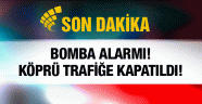 İstanbul Haliç köprüsünde şüpheli bir paket polisi alarma geçirdi.