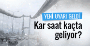 İstanbul hava durumu çok fena kar geliyo