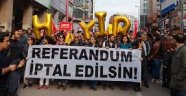 İstanbul'da binlerce kişi "Hayır" için yürüdü