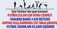 İşte Türkiye'nin spor karnesi