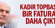 Kadir Topbaş faturası daha çıktı