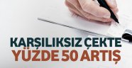 Karşılıksız çek miktarlarında felaket artış