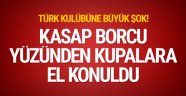 Kasap borcu nedeniyle Manisaspor'un kupalarına el konuldu