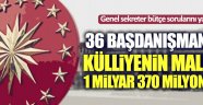 "Külliyenin devlete maliyeti 1 milyar 370 milyon TL