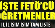 Lisansı iptal edilen öğretmenlerin tam listesi