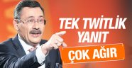 Melih Gökçek'ten Bülent Arınç'a çok ağır tek twitlik yanıt!