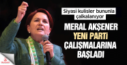 'Meral Akşener yeni parti çalışmalarına başladı' iddiası