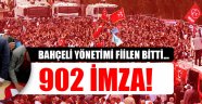 MHP'de 902 imza