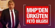 MHP'den FETÖ için ürküten bilgi!