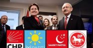 Muhalefet ittifakta anlaştı! CHP, İYİ Parti, SP, DP