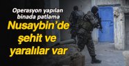 Nusaybin'de operasyon yapılan binada patlama: 6 şehit