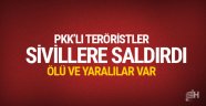 PKK'lı teröristler bu kez şantiye bastı