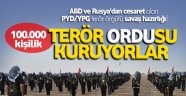 PYD-YPG'den 100 bin kişilik ordu hazırlığı!