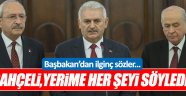 "Sağ olsun Bahçeli benim yerime her şeyi söyledi"