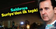 Saldırının ardından Suriye'den ilk açıklama