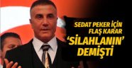 Sedat Peker hakkında soruşturma başlatıldı