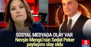 Sedat Peker ile Nevşin Mengü birbirine girdi