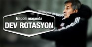 Şenol Güneş'ten Napoli maçına dev rotasyon!