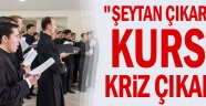 "Şeytan çıkarma" kursu kriz çıkardı