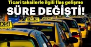 Taksi kullanım süresi son dakika taksi plaka kullanım süresi ne kadar