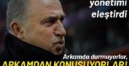 Terim'den yönetime: Arkamda durmuyorlar, arkamdan konuşuyorlar