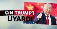 Trump'a Tek Çin uyarısı