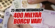 Türk vatandaşı borç batağında