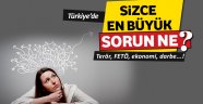 Türkiye'de ana sorun terör