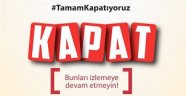 Twitter'da Televizyon Kanallarına Boykot: #KapatGitsin