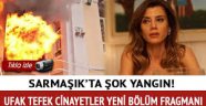Ufak Tefek Cinayetler'in 15. bölüm fragmanında yangın var
