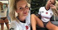 Ünlü model Natasha Thomsen'in Beşiktaş aşkı!