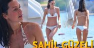 Yasemin Özilhan Bodrum tatilinde