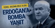 Yerel seçimle ilgili bomba sözler