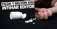 Yılda 1 milyon kişi intihar ediyor