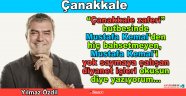 Yılmaz Özdil yazdı Çanakkale...