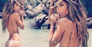 Yolanthe'nin yarı çıplak fotoğrafı olay oldu!