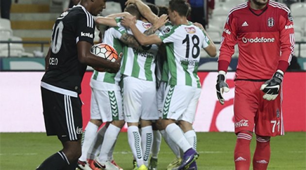 Torku Konyaspor: 2 - Beşiktaş: 1