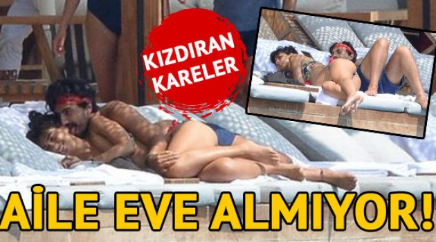 Tuba Büyüküstün ve Umut Evirgen'in pozları aileyi kızdırdı