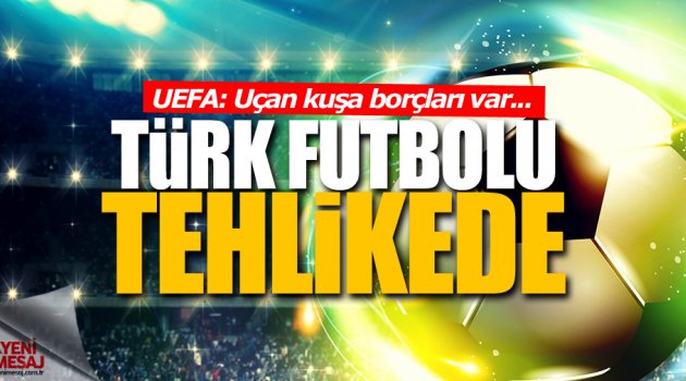 Türk futbolu borca battı