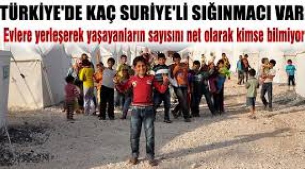Türkiye'de kaç Suriyeli var?